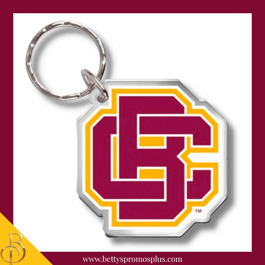 Bethune-Cookman BCU Wildcats Keychain-BCU Paraphernalia-BCU Keychain-Betty's Promos Plus