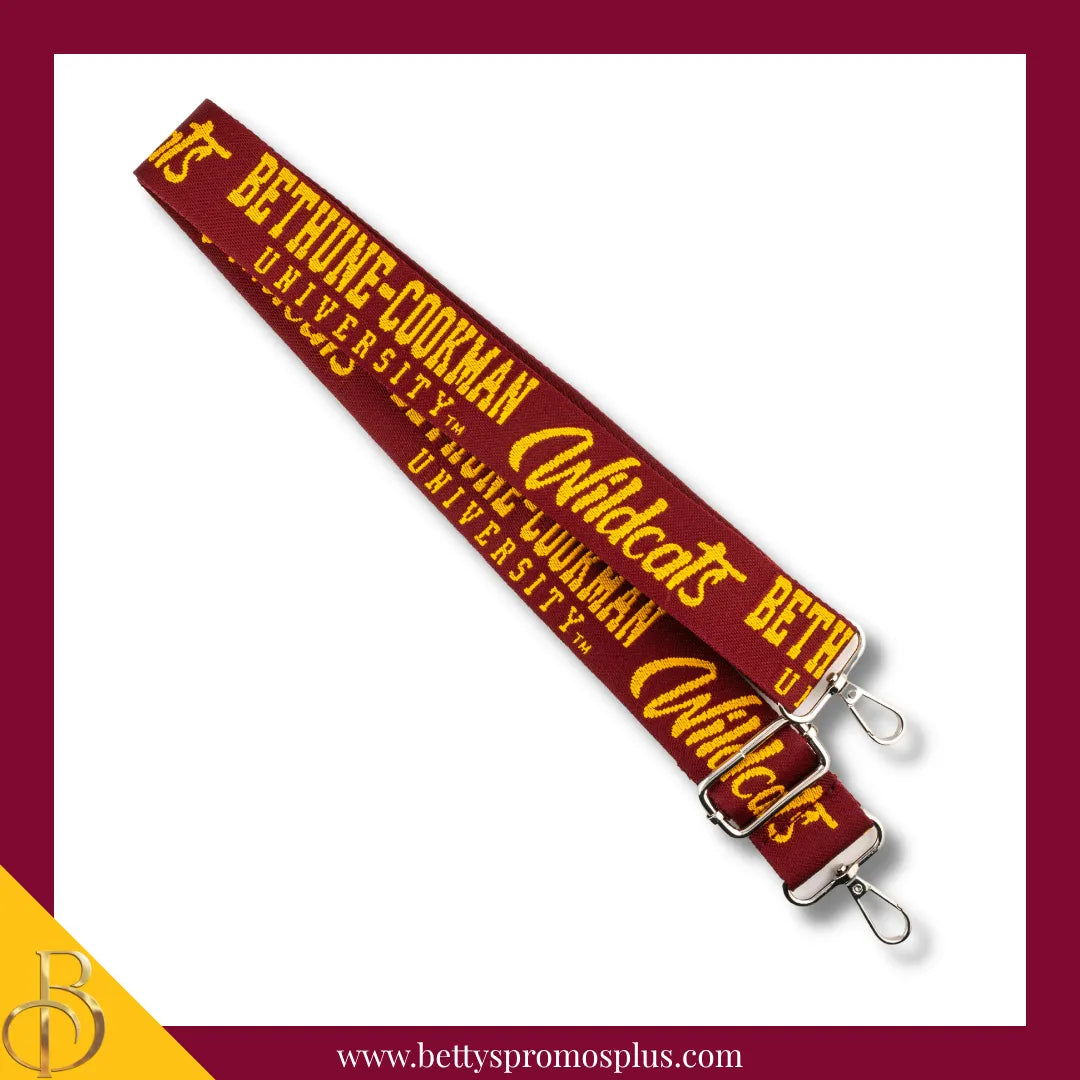 Bethune-Cookman University B-CU Cross Body Clear Stadium Bag-BCU Paraphernalia-BCU Stadium Bag-Betty's Promos Plus