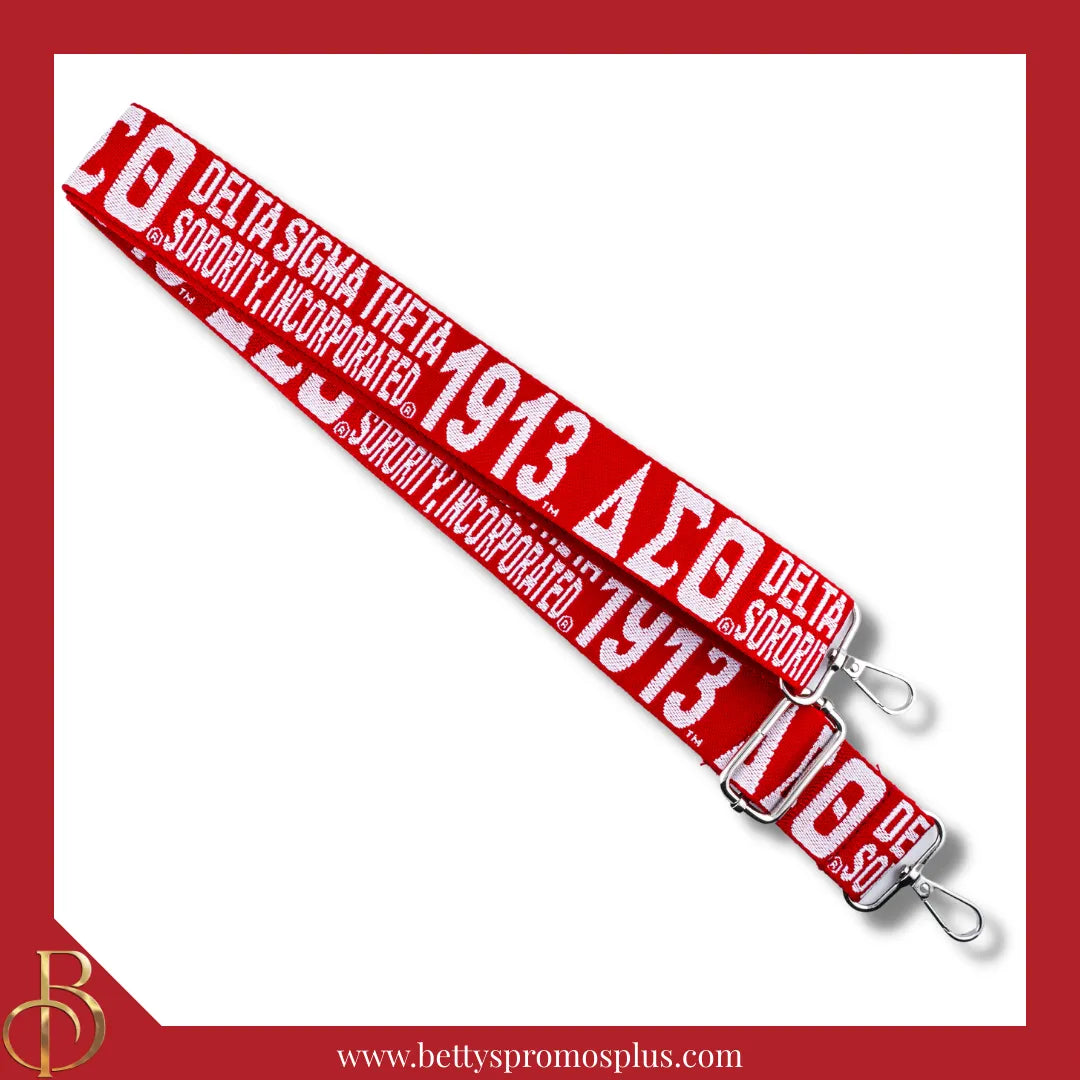 Delta Sigma Theta ΔΣΘ Cross Body Clear Stadium Bag-Delta Sigma Theta Paraphernalia-Delta Sigma Theta Stadium Bag-Betty's Promos Plus