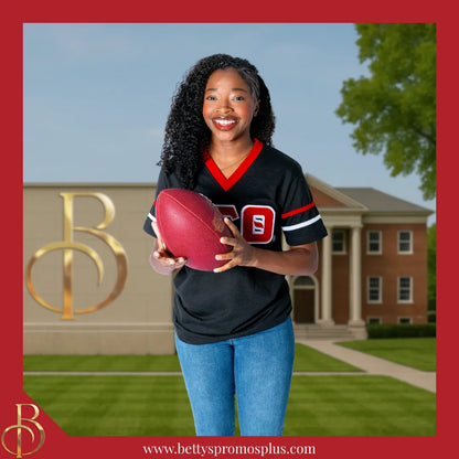 Delta Sigma Theta ΔΣΘ Double Stitched Appliqué Embroidered Jersey T-Shirt-Delta Sigma Theta Paraphernalia-Delta Sigma Theta T-Shirts-Betty's Promos Plus