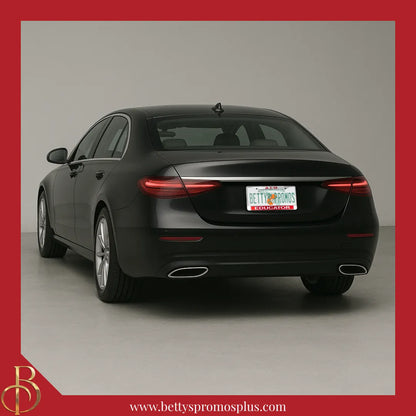 Delta Sigma Theta ΔΣΘ Educator Chrome Laser Engraved Mirrored Acrylic Auto Tag License Plate Frame-Delta Sigma Theta Paraphernalia-Delta Sigma Theta Auto Tag Frame-Betty's Promos Plus