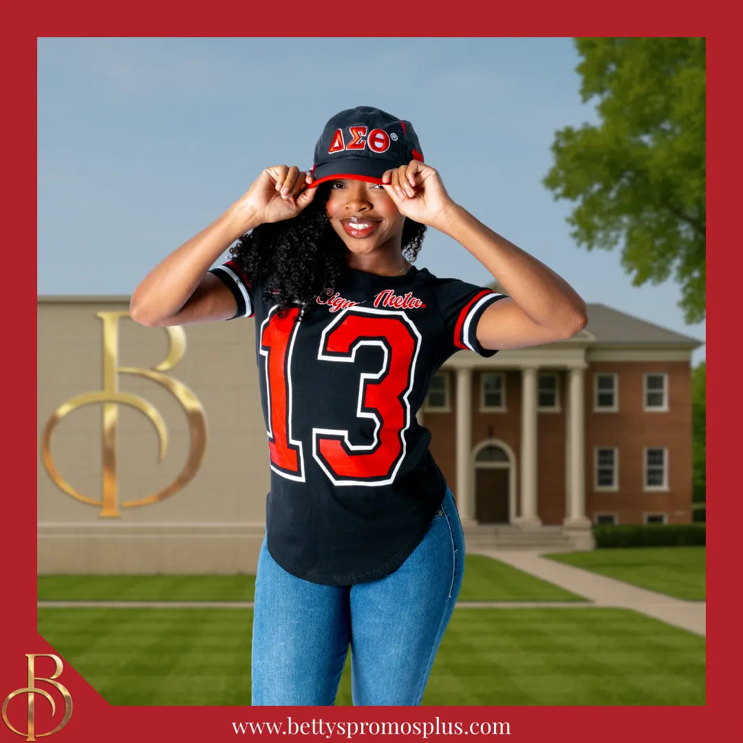 Delta Sigma Theta ΔΣΘ Embroidered Greek Letters Featherlight Moisture Wicking Hat-Delta Sigma Theta Paraphernalia-Delta Sigma Theta Hats-Betty's Promos Plus