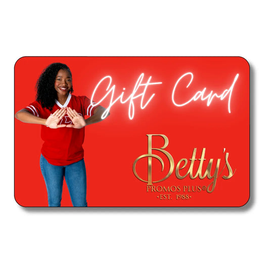 Delta Sigma Theta ΔΣΘ Gift Card-Delta Sigma Theta Paraphernalia-Delta Sigma Theta Gift Card-Betty's Promos Plus