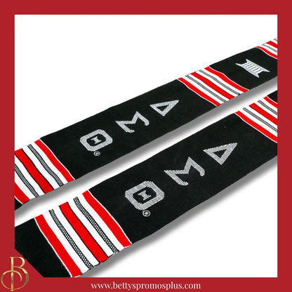 Delta Sigma Theta ΔΣΘ Greek Letters Kente Cloth Graduation Stole-Delta Sigma Theta Paraphernalia-Delta Sigma Theta Graduation Stole-Betty's Promos Plus
