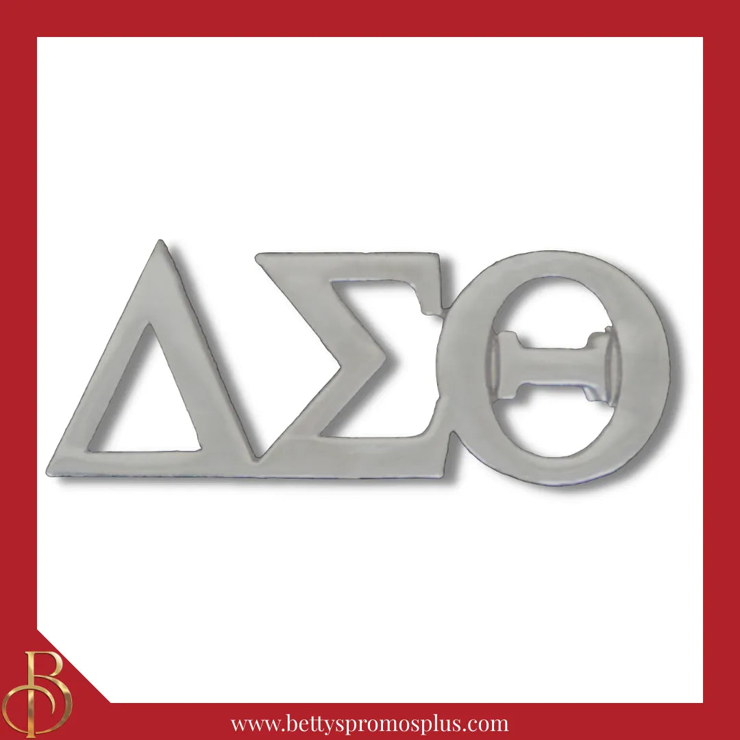 Delta Sigma Theta ΔΣΘ Greek Letters Lapel Pin-Delta Sigma Theta Paraphernalia-Delta Sigma Theta Lapel Pin-Betty's Promos Plus