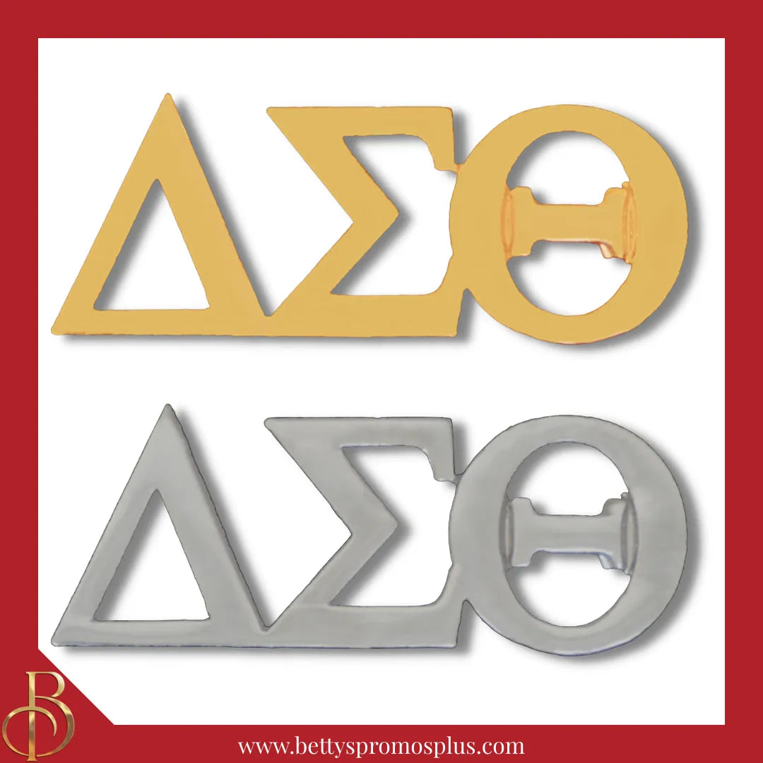 Delta Sigma Theta ΔΣΘ Greek Letters Lapel Pin-Delta Sigma Theta Paraphernalia-Delta Sigma Theta Lapel Pin-Betty's Promos Plus