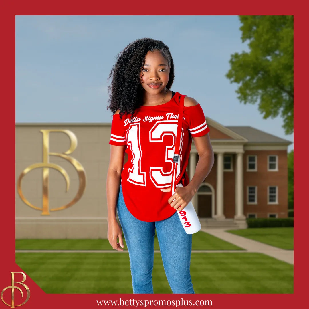 Delta Sigma Theta ΔΣΘ Neoprene Water Bottle Holder-Delta Sigma Theta Paraphernalia-Delta Sigma Theta Water Bottle Holder-Betty's Promos Plus