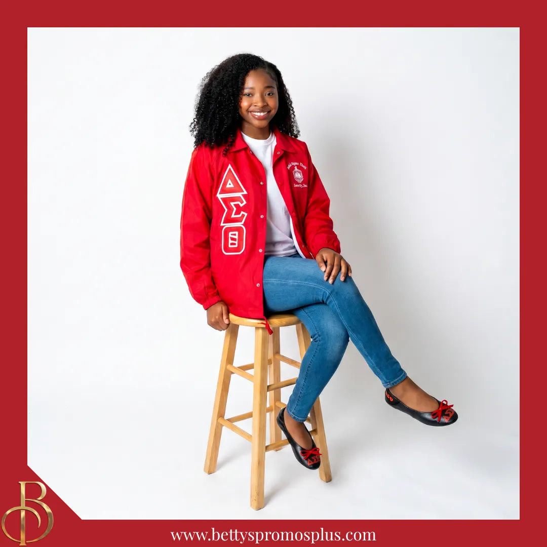 Delta Sigma Theta ΔΣΘ Printed Foldable Ballet Flats with Carrying Case-Delta Sigma Theta Paraphernalia-Delta Sigma Theta Ballet Flats-Betty's Promos Plus