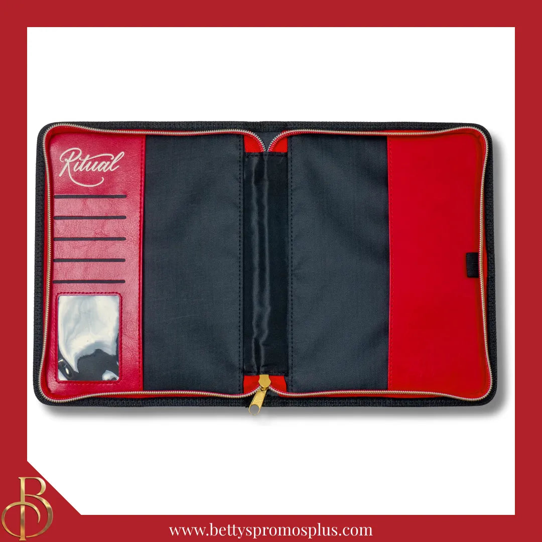 Delta Sigma Theta ΔΣΘ Red & White Ritual Cover-Delta Sigma Theta Paraphernalia-Delta Sigma Theta Ritual Cover-Betty's Promos Plus