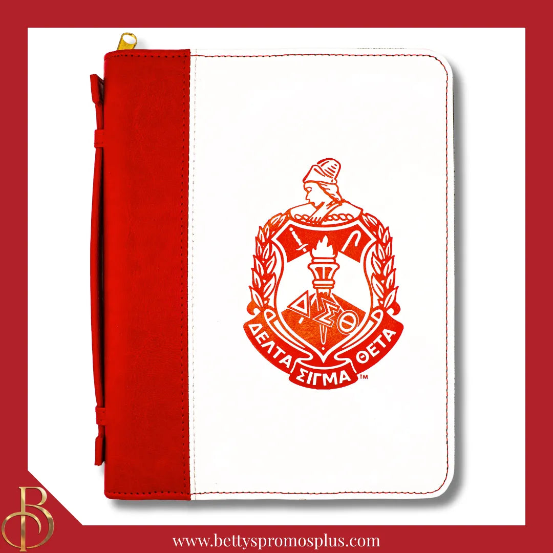 Delta Sigma Theta ΔΣΘ Red & White Ritual Cover-Red-Delta Sigma Theta Paraphernalia-Delta Sigma Theta Ritual Cover-Betty's Promos Plus