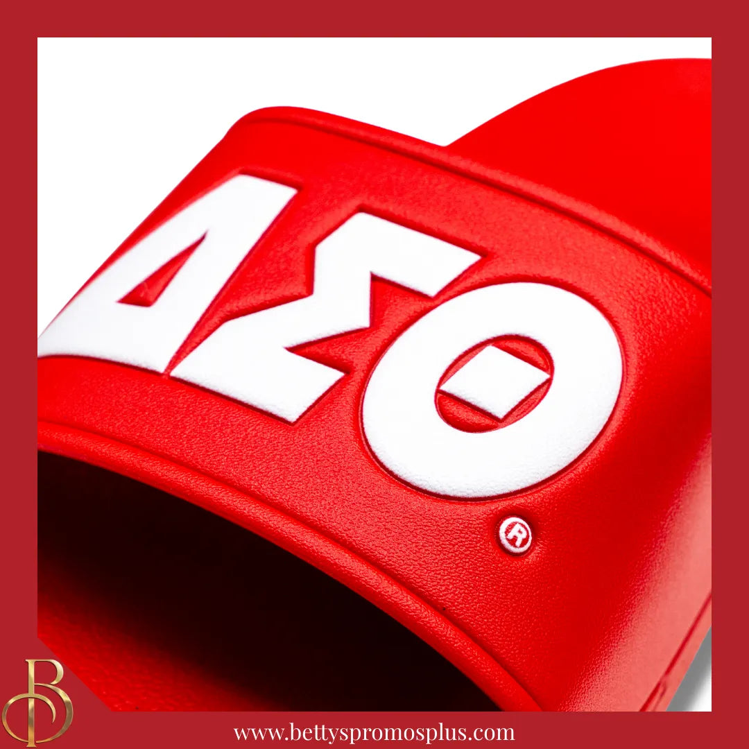 Delta Sigma Theta ΔΣΘ Sandals, Delta Slides Flip Flops-Delta Sigma Theta Paraphernalia-Delta Sigma Theta Sandals-Betty's Promos Plus