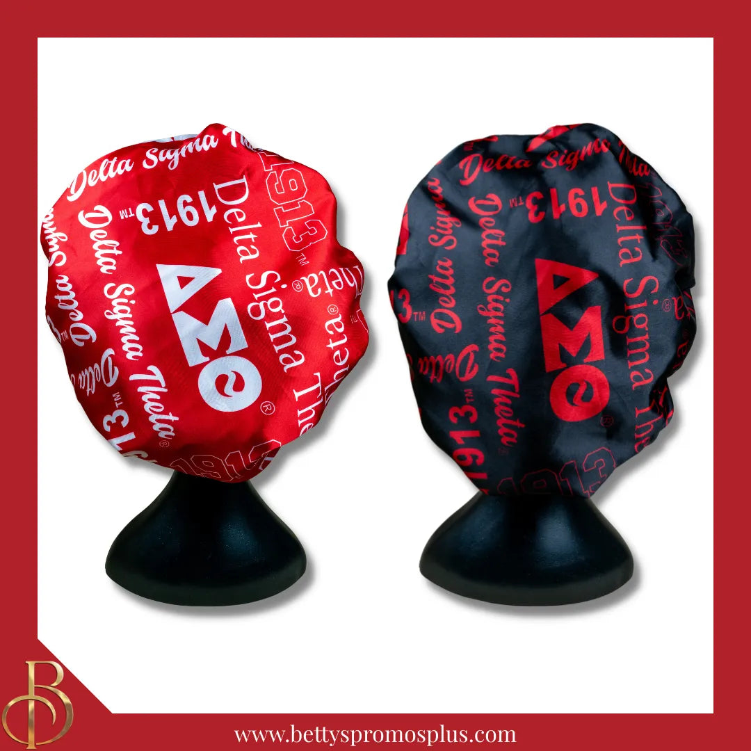 Delta Sigma Theta ΔΣΘ Signature Bonnet-Delta Sigma Theta Paraphernalia-Delta Sigma Theta Bonnet-Betty's Promos Plus