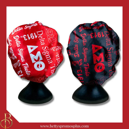 Delta Sigma Theta ΔΣΘ Signature Bonnet-Delta Sigma Theta Paraphernalia-Delta Sigma Theta Bonnet-Betty's Promos Plus