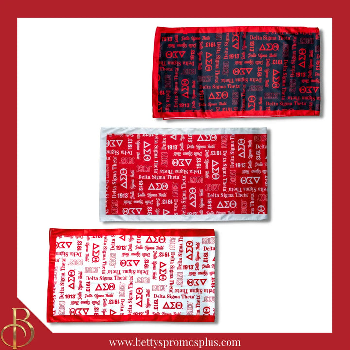 Delta Sigma Theta ΔΣΘ Signature Scarf