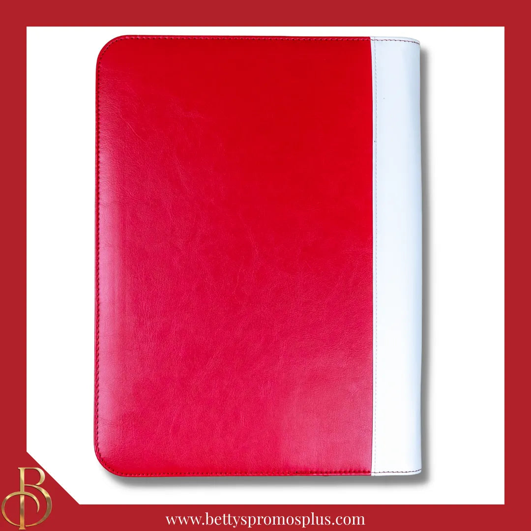 Delta Sigma Theta ΔΣΘ Zip Around Business Padfolio-Delta Sigma Theta Paraphernalia-Delta Sigma Theta Padfolio-Betty's Promos Plus