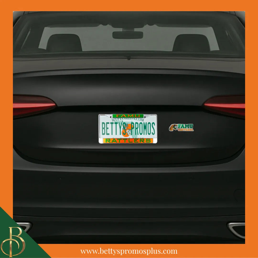 Florida A&M FAMU Rattlers Car Emblem-FAMU Paraphernalia-FAMU Auto Decal-Betty's Promos Plus