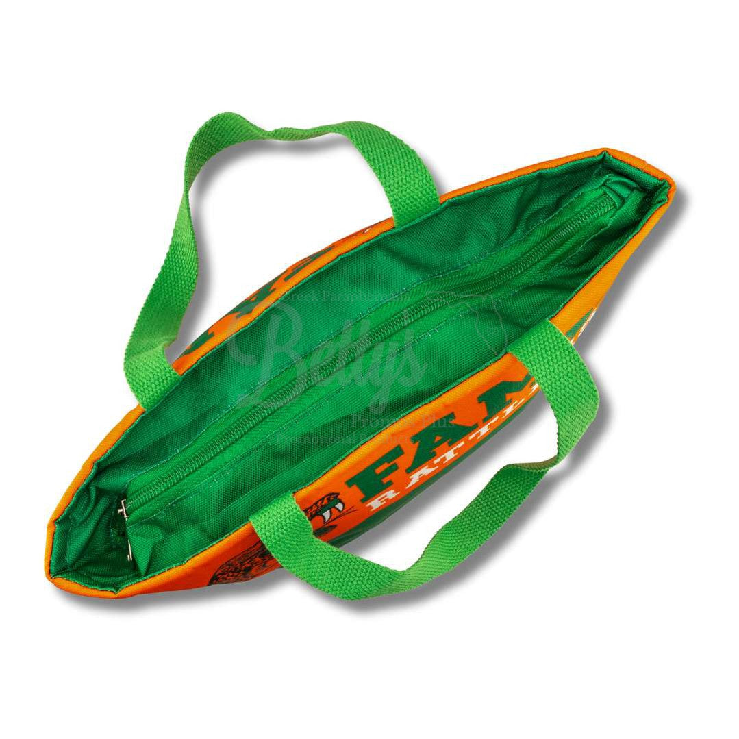Florida A&M University FAMU 2-Tone Insulated Lunch Bag with Handle-FAMU Paraphernalia-FAMU Lunch Bags-Betty's Promos Plus