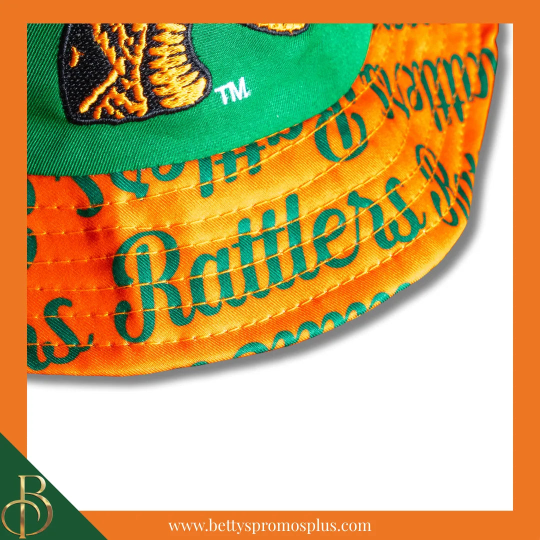 Florida A&M University FAMU Rattlers Bucket Hat-FAMU Paraphernalia-FAMU Hats-Betty's Promos Plus