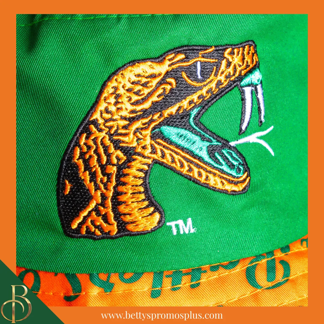 Florida A&M University FAMU Rattlers Bucket Hat-FAMU Paraphernalia-FAMU Hats-Betty's Promos Plus