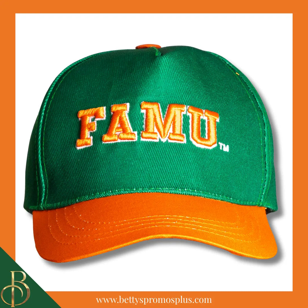 Florida A&M University FAMU Rattlers Snapback Cap-FAMU Paraphernalia-FAMU Hats-Betty's Promos Plus