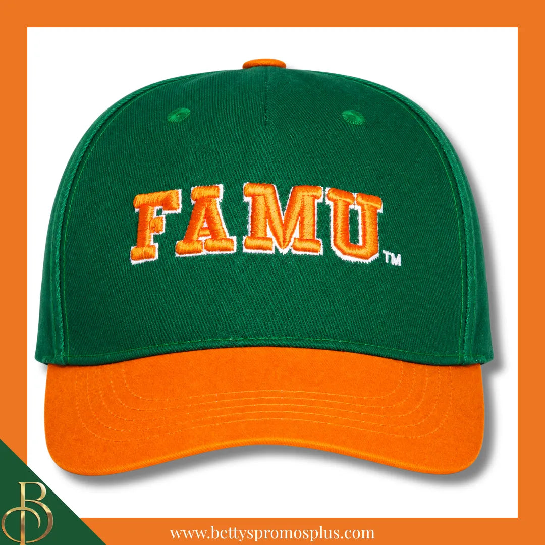 Florida A&M University FAMU Rattlers Snapback Cap-FAMU Paraphernalia-FAMU Hats-Betty's Promos Plus