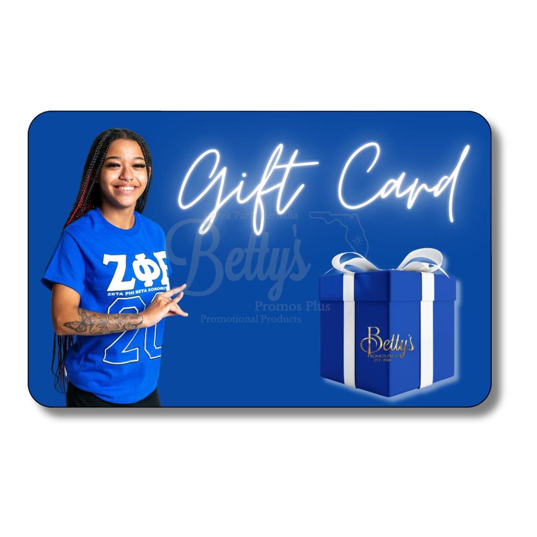 Gift card- Paraphernalia- Gift Card-Betty's Promos Plus