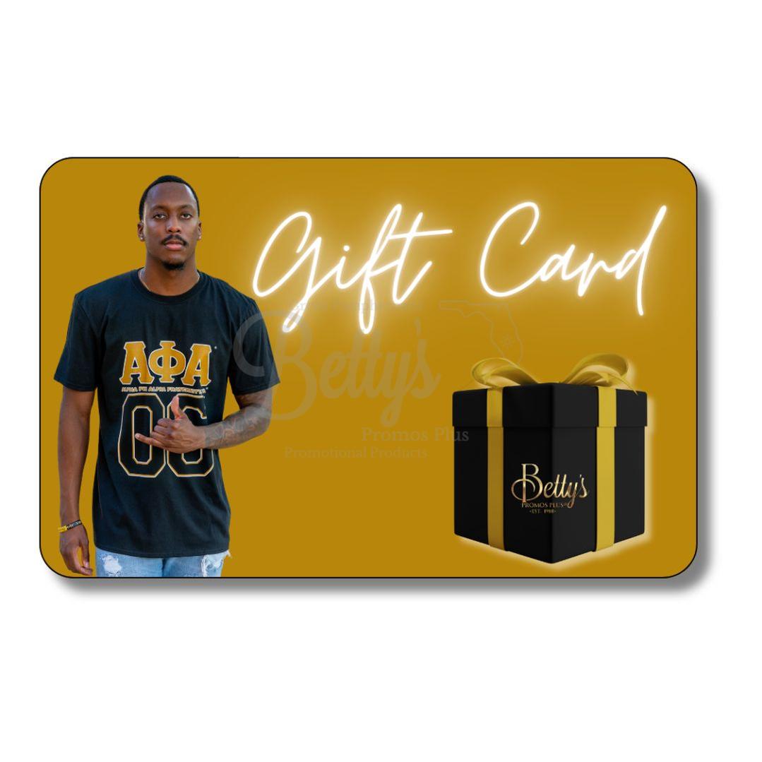 Gift card- Paraphernalia- Gift Card-Betty's Promos Plus