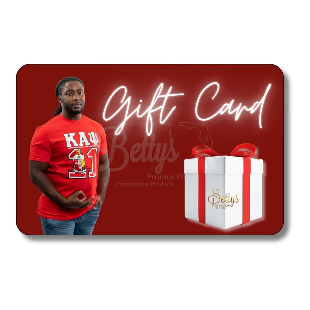 Gift card- Paraphernalia- Gift Card-Betty's Promos Plus