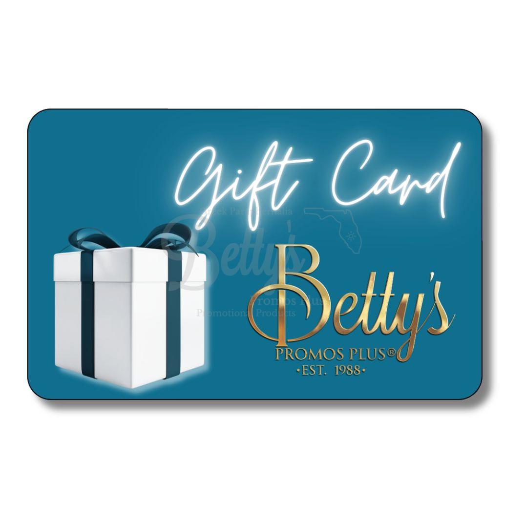 Gift card- Paraphernalia- Gift Card-Betty's Promos Plus