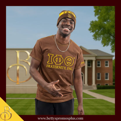 Iota Phi Theta ΙΦΘ 1963 Embroidered Shield Knit Crest Beanie-Iota Phi Theta Paraphernalia-Iota Phi Theta Hats-Betty's Promos Plus