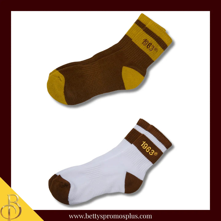 Iota Phi Theta ΙΦΘ 1963 Quarter Socks