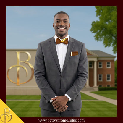 Iota Phi Theta ΙΦΘ Bow Tie and Pocket Square Combo-Iota Phi Theta Paraphernalia-Iota Phi Theta Tie Set-Betty's Promos Plus