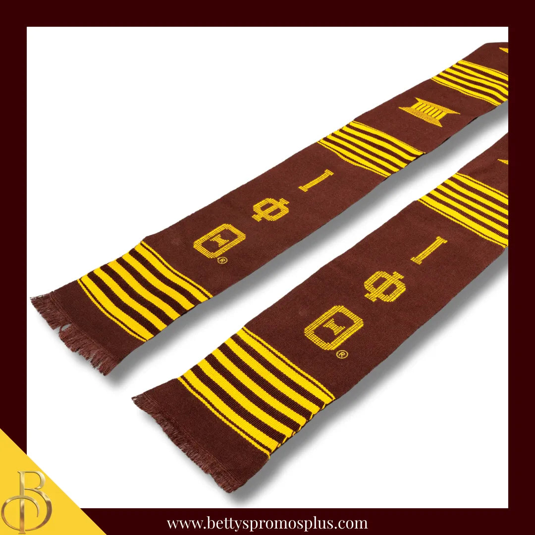 Iota Phi Theta ΙΦΘ Greek Letters Kente Cloth Graduation Stole-Iota Phi Theta Paraphernalia-Iota Phi Theta Graduation Stole-Betty's Promos Plus