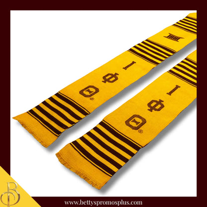 Iota Phi Theta ΙΦΘ Greek Letters Kente Cloth Graduation Stole-Iota Phi Theta Paraphernalia-Iota Phi Theta Graduation Stole-Betty's Promos Plus