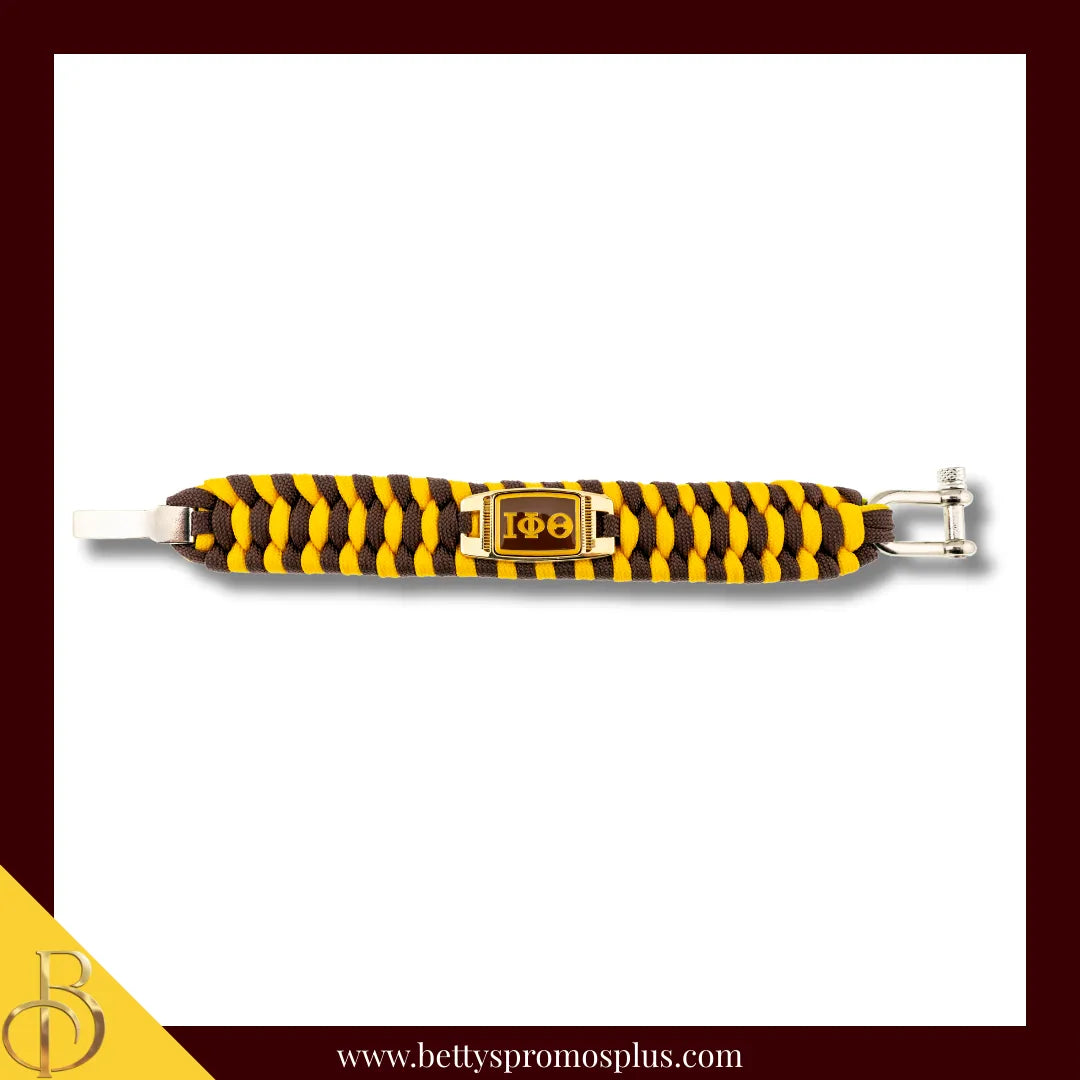 Iota Phi Theta ΙΦΘ Paracord Survival Bracelet-Iota Phi Theta Paraphernalia-Iota Phi Theta Bracelet-Betty's Promos Plus
