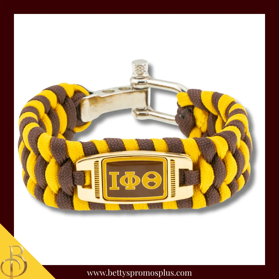 Iota Phi Theta ΙΦΘ Paracord Survival Bracelet-Iota Phi Theta Paraphernalia-Iota Phi Theta Bracelet-Betty's Promos Plus