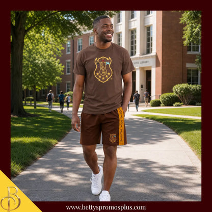 Iota Phi Theta ΙΦΘ Shield Performance Moisture Wicking Screen Printed Workout T-Shirt-Iota Phi Theta Paraphernalia-Iota Phi Theta T-Shirts-Betty's Promos Plus
