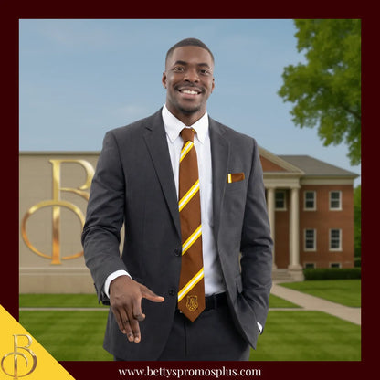 Iota Phi Theta ΙΦΘ Tie and Pocket Square Combo-Iota Phi Theta Paraphernalia-Iota Phi Theta Tie Set-Betty's Promos Plus