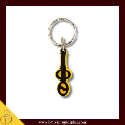 Iota Phi Theta ΙΦΘ Vertical Greek Letters Acrylic Keychain-Small-Iota Phi Theta Paraphernalia-Iota Phi Theta Keychain-Betty's Promos Plus
