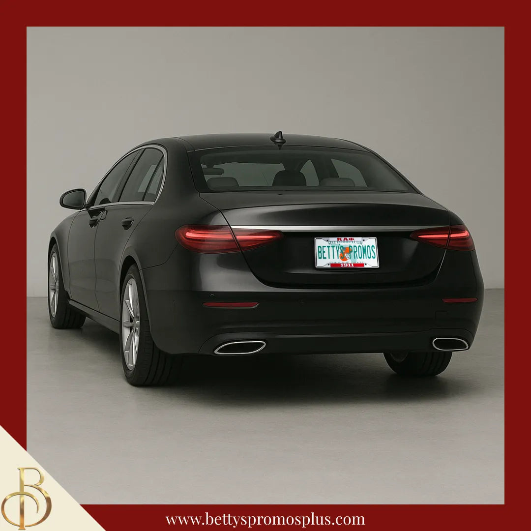 Kappa Alpha Psi ΚΑΨ 1911 Chrome Laser Engraved Mirrored Acrylic Auto Tag License Plate Frame-Kappa Alpha Psi Paraphernalia-Kappa Alpha Psi Auto Tag Frame-Betty's Promos Plus