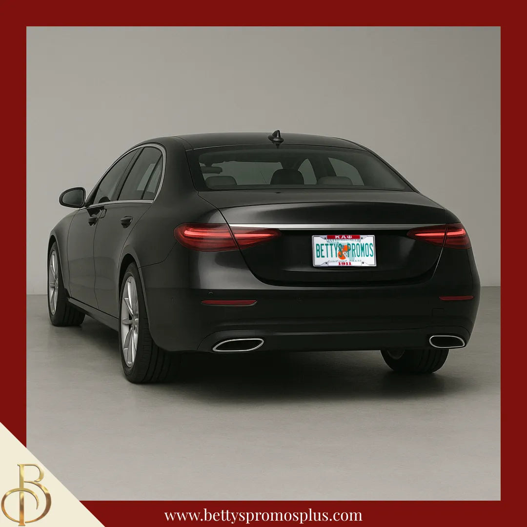 Kappa Alpha Psi ΚΑΨ 1911 Chrome Laser Engraved Mirrored Acrylic Auto Tag License Plate Frame-Kappa Alpha Psi Paraphernalia-Kappa Alpha Psi Auto Tag Frame-Betty's Promos Plus