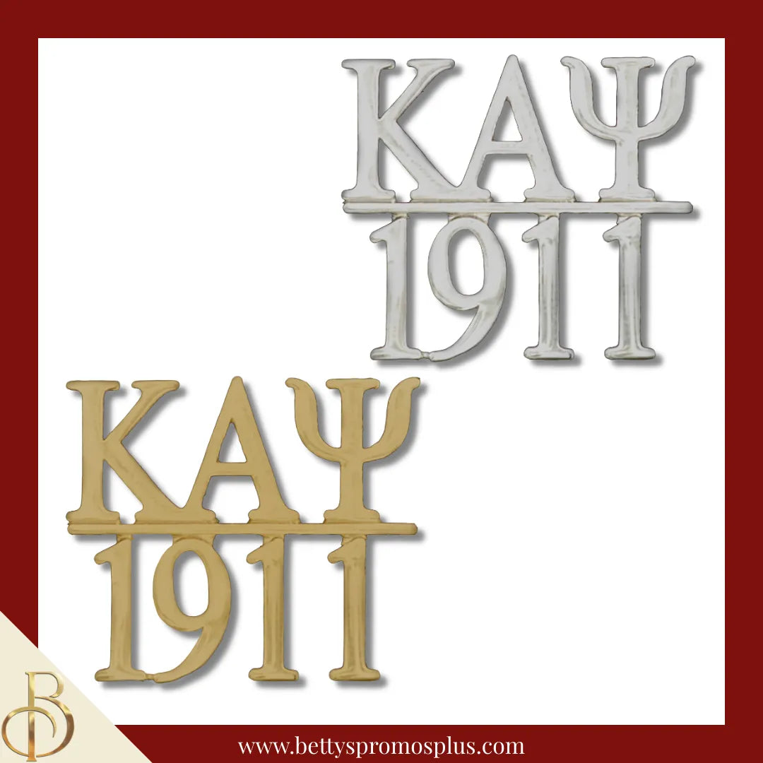 Kappa Alpha Psi ΚΑΨ 1911 Greek Lapel Pin-Kappa Alpha Psi Paraphernalia-Kappa Alpha Psi Lapel Pin-Betty's Promos Plus
