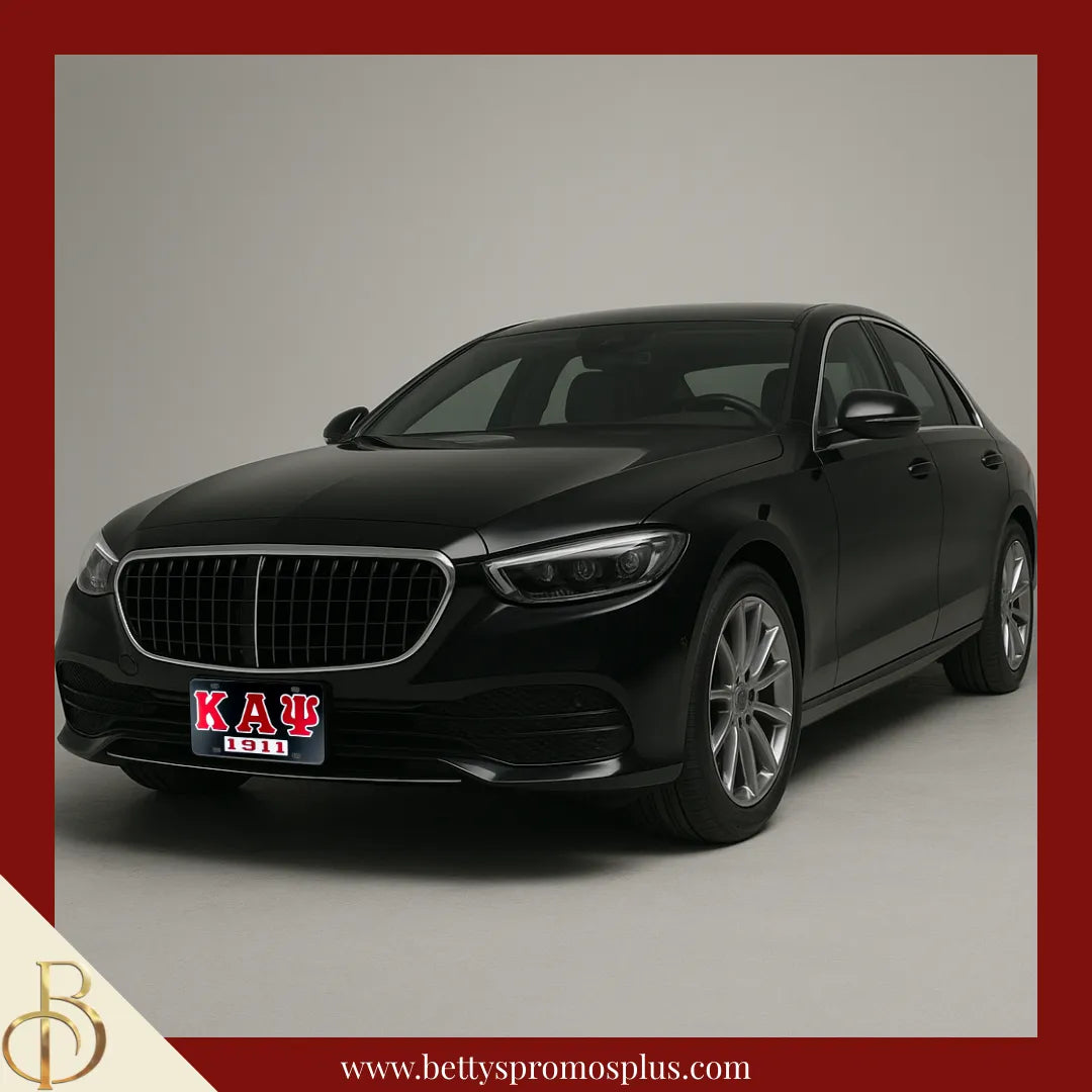 Kappa Alpha Psi ΚΑΨ 1911 Laser Engraved Mirrored Acrylic Auto Tag License Plate-Kappa Alpha Psi Paraphernalia-Kappa Alpha Psi Auto Tag-Betty's Promos Plus