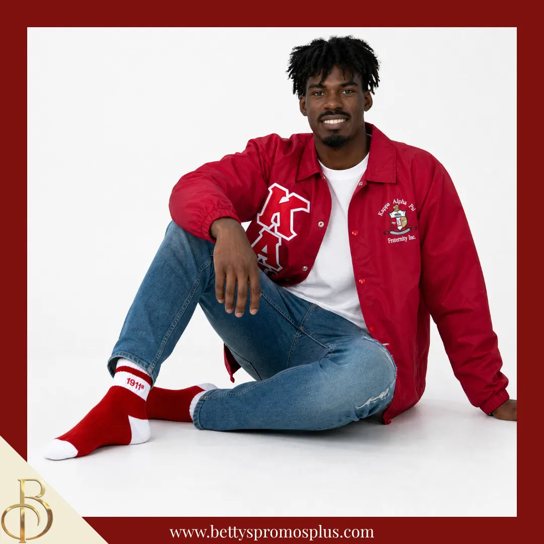 Kappa Alpha Psi ΚΑΨ 1911 Quarter Socks-Kappa Alpha Psi Paraphernalia-Kappa Alpha Psi Socks-Betty's Promos Plus