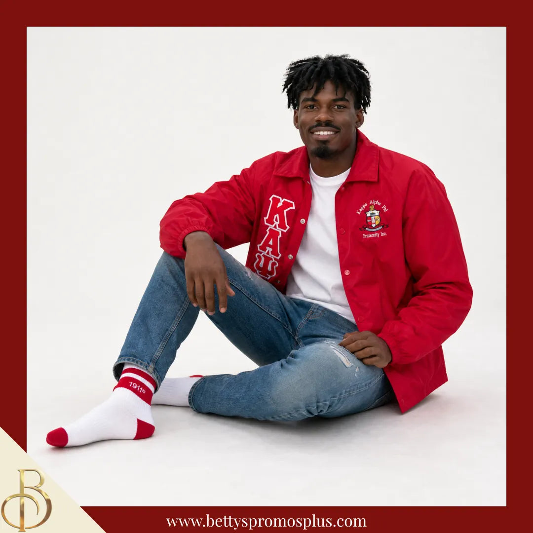 Kappa Alpha Psi ΚΑΨ 1911 Quarter Socks-Kappa Alpha Psi Paraphernalia-Kappa Alpha Psi Socks-Betty's Promos Plus