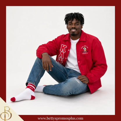 Kappa Alpha Psi ΚΑΨ 1911 Quarter Socks-Kappa Alpha Psi Paraphernalia-Kappa Alpha Psi Socks-Betty's Promos Plus