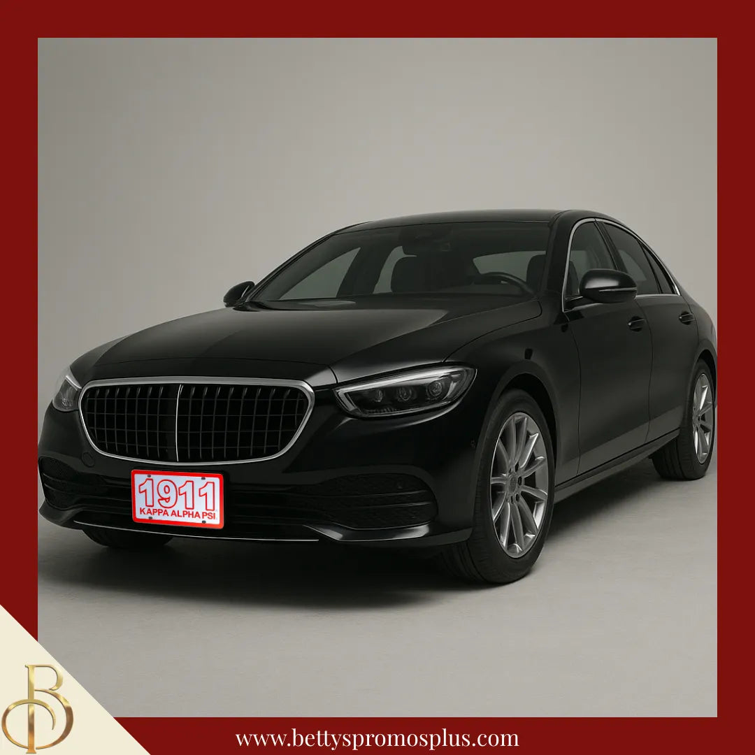 Kappa Alpha Psi ΚΑΨ 1911 with Kappa Alpha Psi Laser Engraved Mirrored Acrylic Auto Tag License Plate-Kappa Alpha Psi Paraphernalia-Kappa Alpha Psi Auto Tag-Betty's Promos Plus