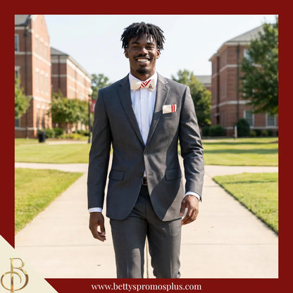 Kappa Alpha Psi ΚΑΨ Bow Tie and Pocket Square Combo-Kappa Alpha Psi Paraphernalia-Kappa Alpha Psi Bow Tie Set-Betty's Promos Plus