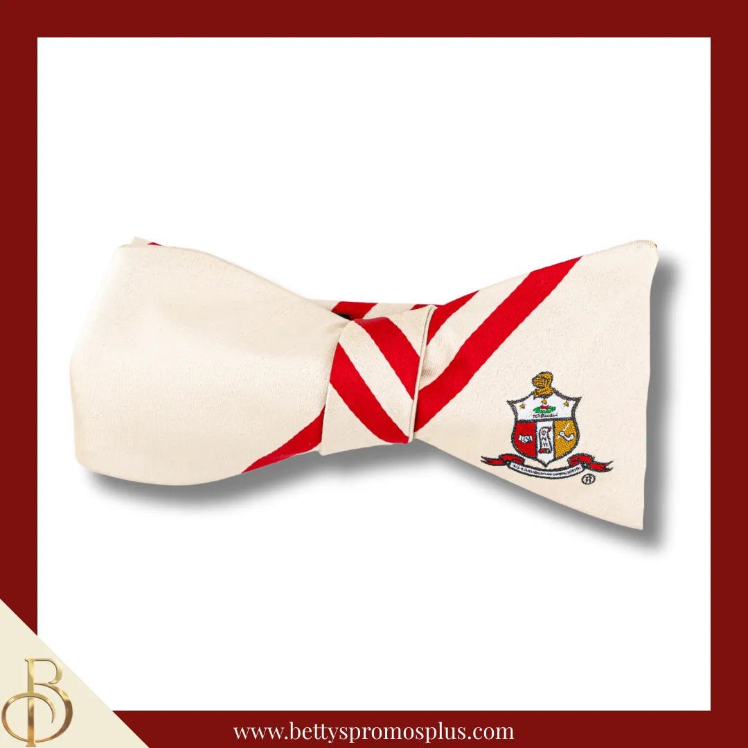 Kappa Alpha Psi ΚΑΨ Bow Tie and Pocket Square Combo-Kappa Alpha Psi Paraphernalia-Kappa Alpha Psi Bow Tie Set-Betty's Promos Plus