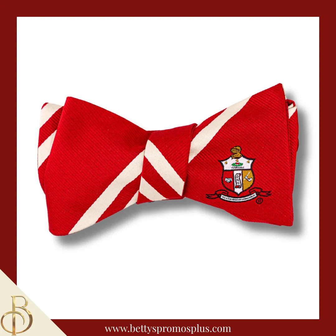 Kappa Alpha Psi ΚΑΨ Bow Tie and Pocket Square Combo-Kappa Alpha Psi Paraphernalia-Kappa Alpha Psi Bow Tie Set-Betty's Promos Plus